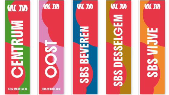 Vlaggen stedelijk basisonderwijs