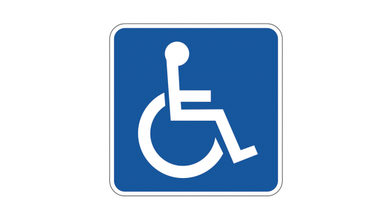 rolstoel symbool