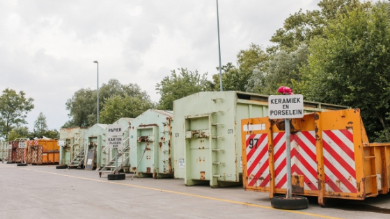 recyclagepark Kortrijk Rollegem