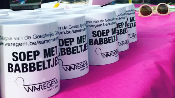 Soep met babbeltjes