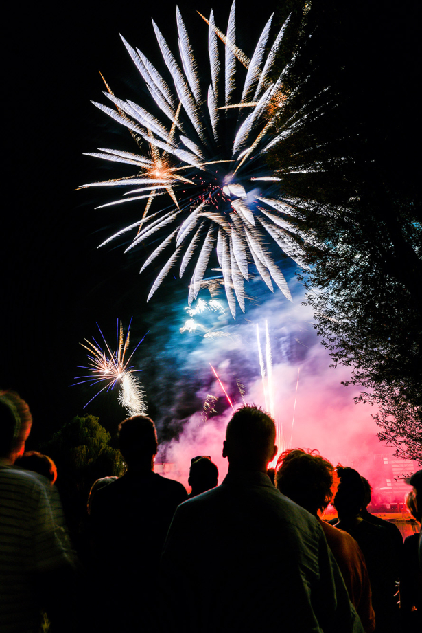 Vuurwerk in het Regenboogpark